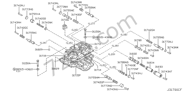 ｺﾝﾄﾛﾙ ﾊﾞﾙﾌﾞ for Nissan XTRAIL XTRAIL [JAPAN]