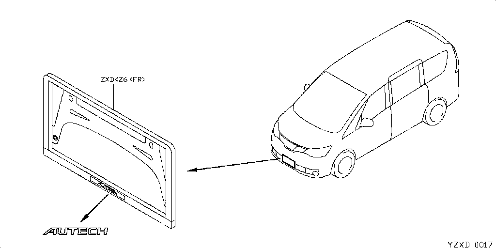 ｶｰﾗｲﾌ ｼｮｳﾋﾝ ﾎﾞﾃﾞｰ ﾌﾛﾝﾄ ﾊﾟｰﾂ NISSAN SERENA [JAPAN] [JAPAN]