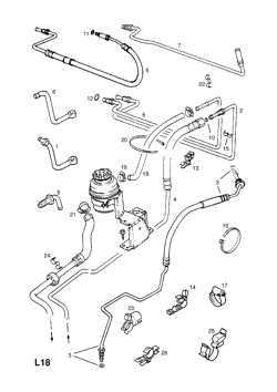 POWER STEERING PIPES AND HOSES (CONTD.)