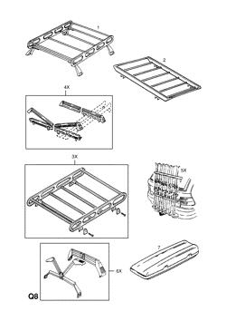 ROOF CARRIER SYSTEM (CONTD.)