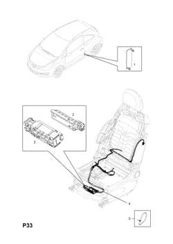 FRONT SEAT WIRING HARNESS