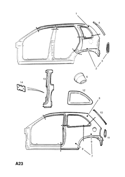 REAR QUARTER OUTER PANEL (CONTD.)