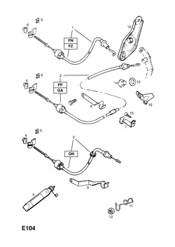 CLUTCH PEDAL AND FIXINGS (CONTD.)