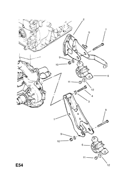 ENGINE MOUNTINGS (CONTD.)