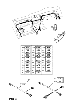 FRONT MULTI-FUNCTION WIRING HARNESS