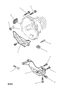 CLUTCH HOUSING AND FIXINGS