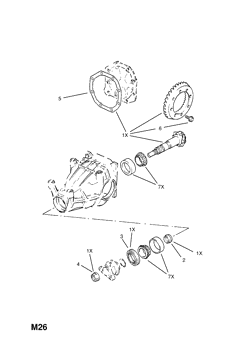 DIFFERENTIAL ASSEMBLY (CONTD.)