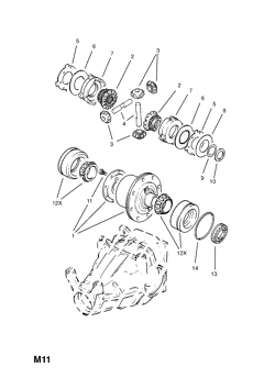 DIFFERENTIAL ASSEMBLY (CONTD.)