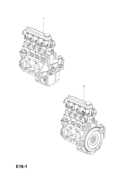 ENGINE ASSEMBLY (EXCHANGE)
