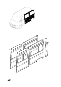 BODY SIDE PANEL (CONTD.)