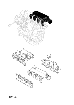 INDUCTION AND EXHAUST MANIFOLD