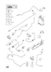 FUEL EVAPORATION PIPES AND FITTINGS