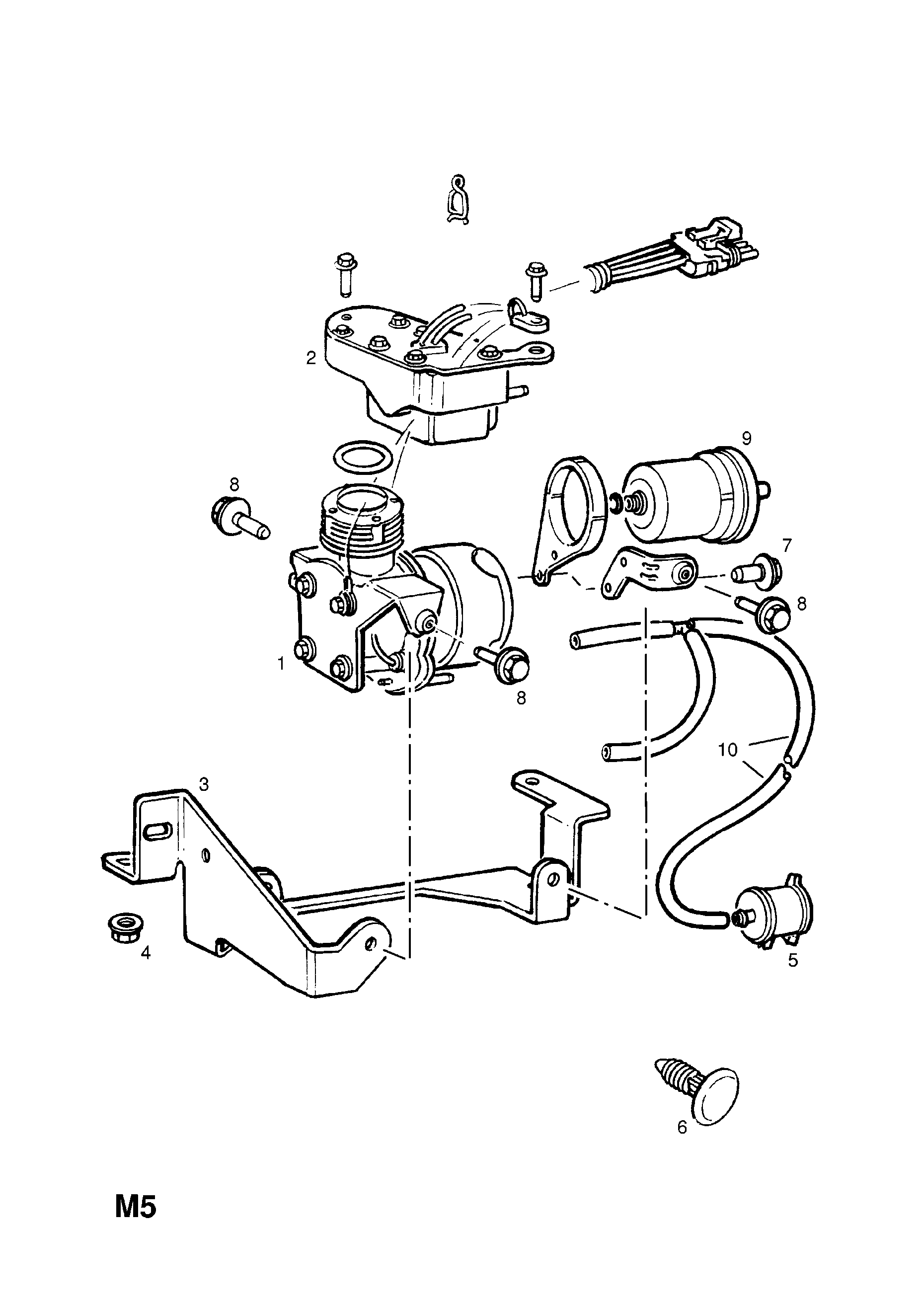 REAR SUSPENSION LEVELLING DEVICE <small><i>[USED WITH AUTOMATIC SELF LEVELLING DEVICE]</i></small>