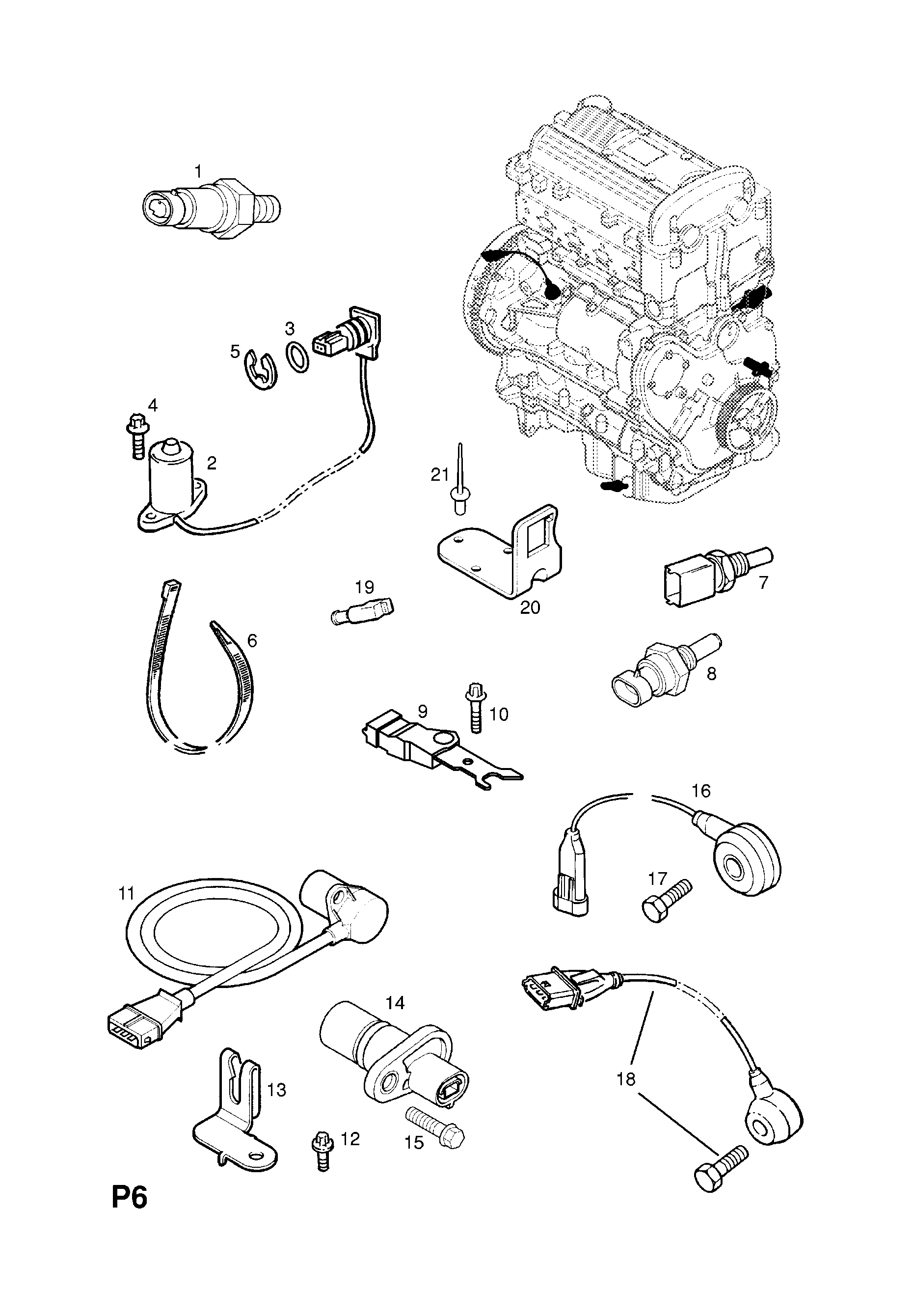 OIL LEVEL SENSOR [Z20LET[L70] ENGINE] OPEL SPEEDSTER