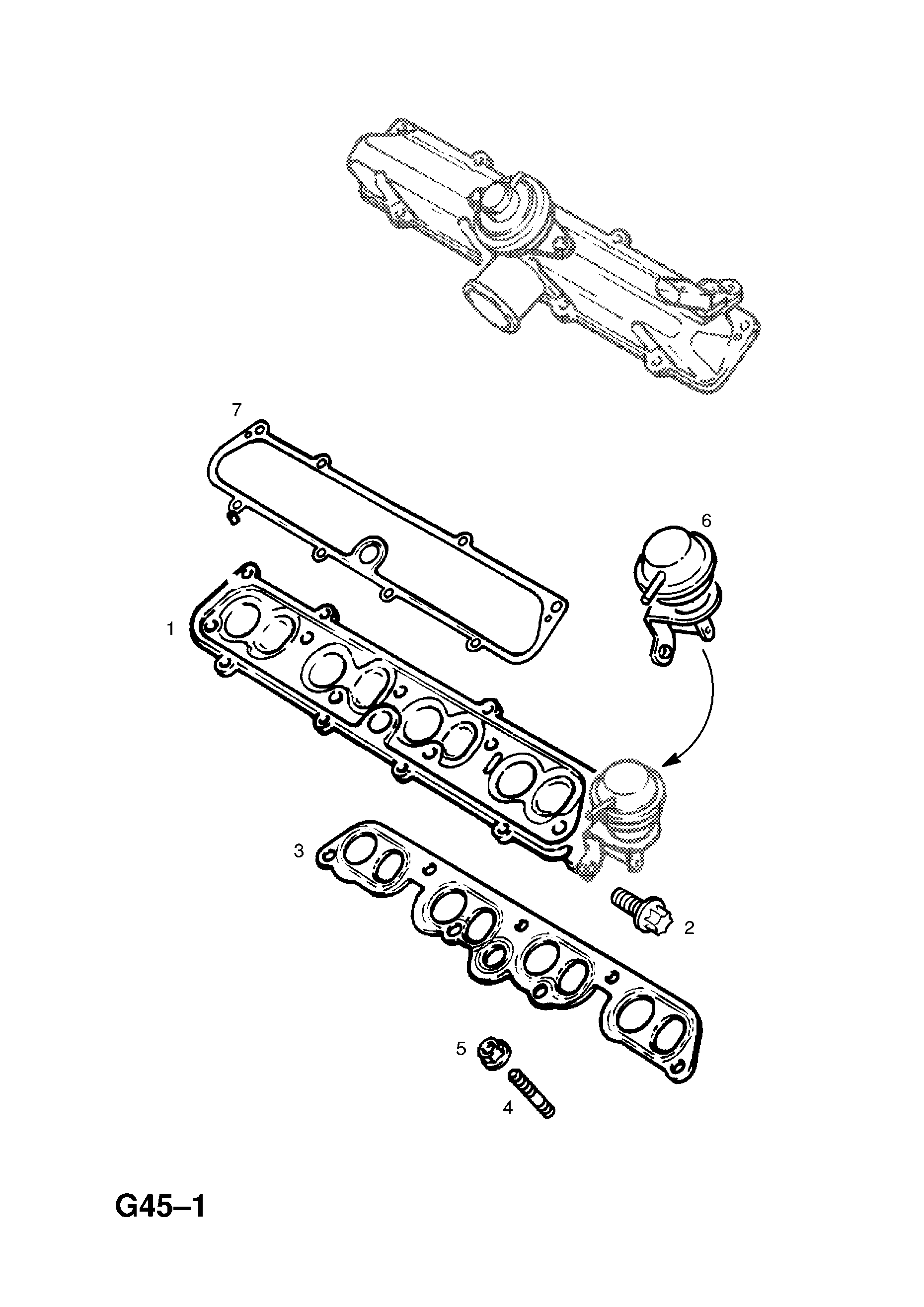 INDUCTION MANIFOLD (CONTD.) <small><i>[X20DTL[LD3],X20DTH[LD1],Y20DTH[LBS/LD1/LP4],Y22DTR[L50/LRE] ENGINES (CONTD.)]</i></small>