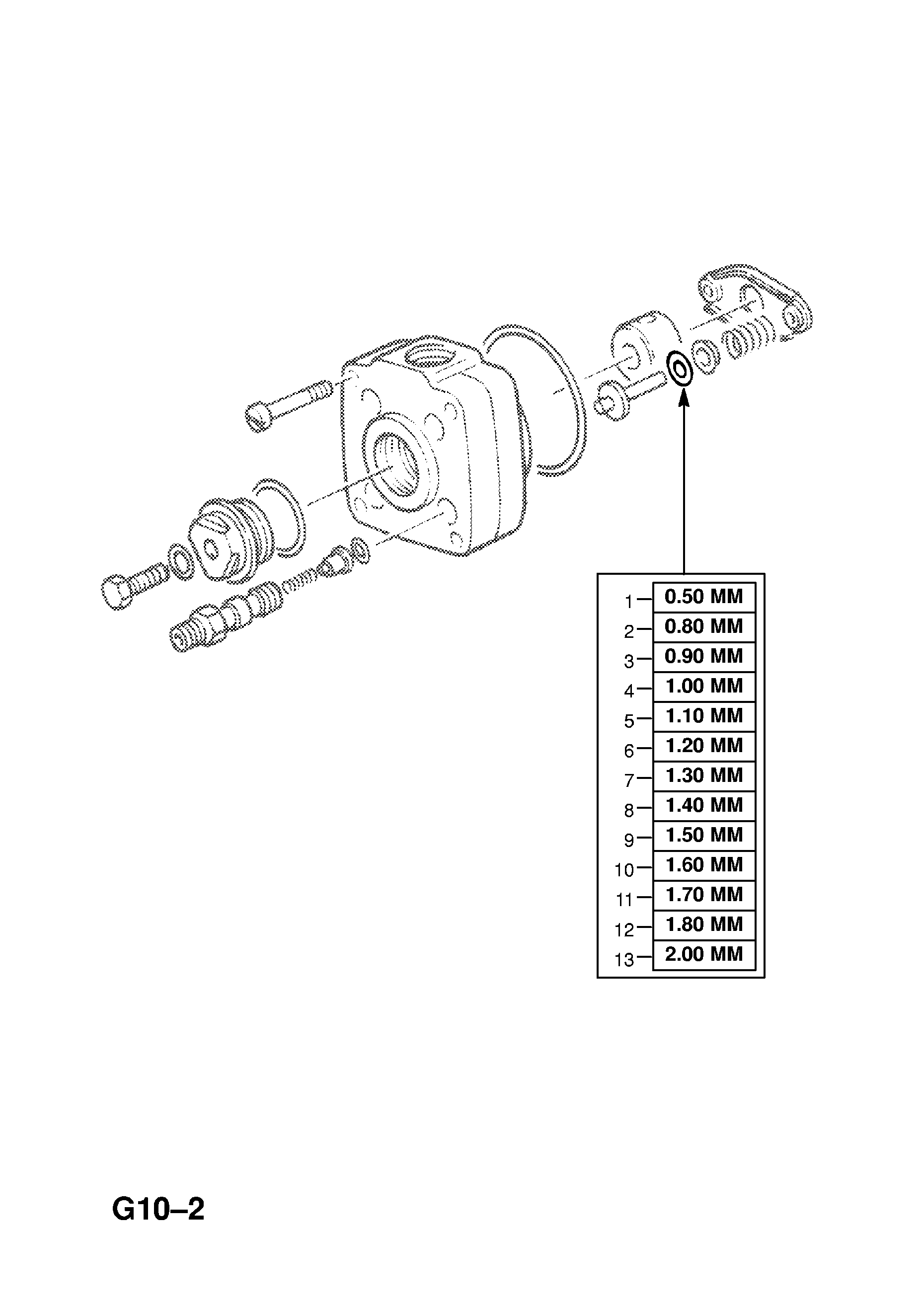 FUEL INJECTION PUMP (CONTD.) <small><i>[X17TD[LU8] ENGINE (CONTD.)]</i></small>