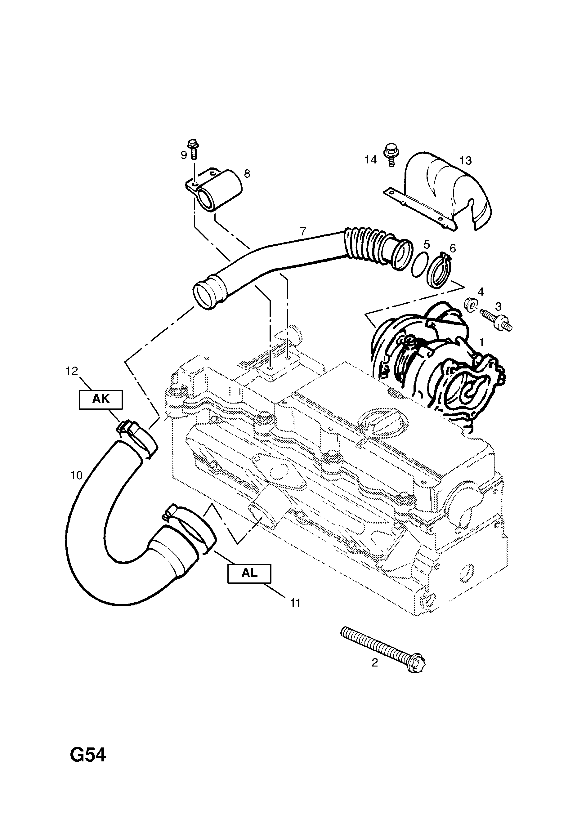 TURBOLADER (FORTSAT) <small><i>[X20DTL[LD3] MOTOR]</i></small>