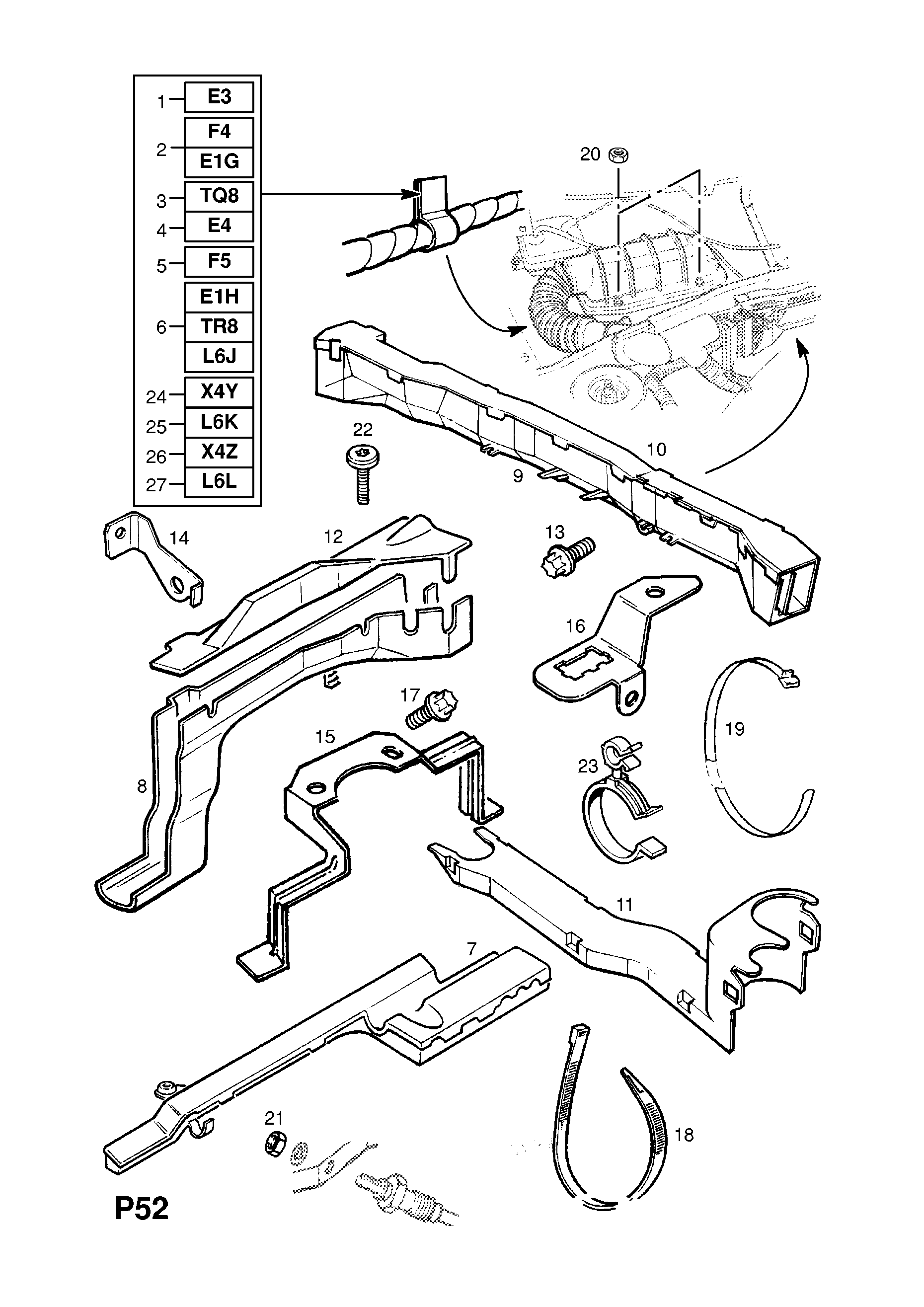 FUEL INJECTION HARNESS (CONTD.) <small><i>[Y22DTR[L50/LRE] ENGINE]</i></small>