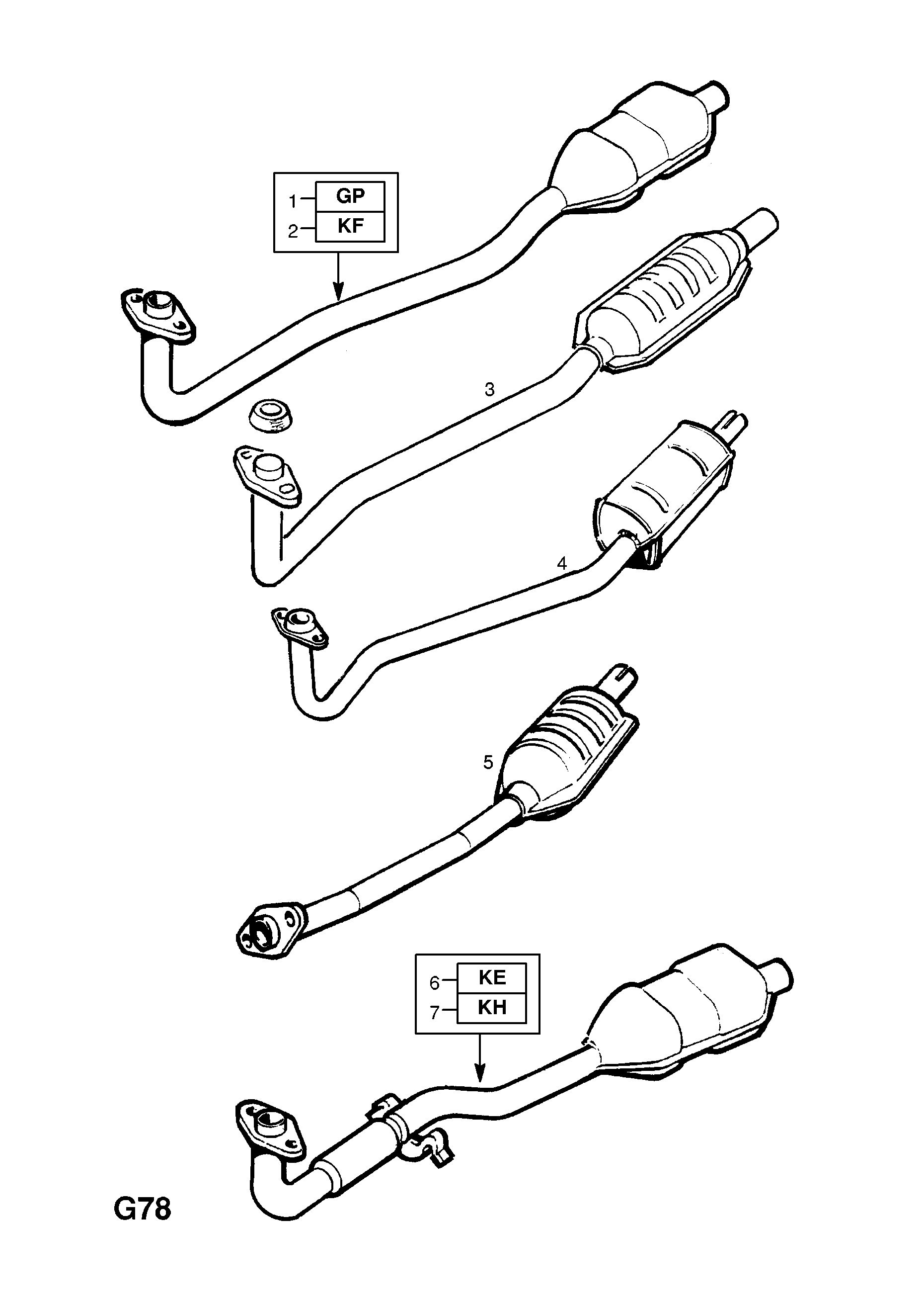 CATALYTIC CONVERTER (EXCHANGE) <small><i>[FOR VAUXHALL]</i></small>