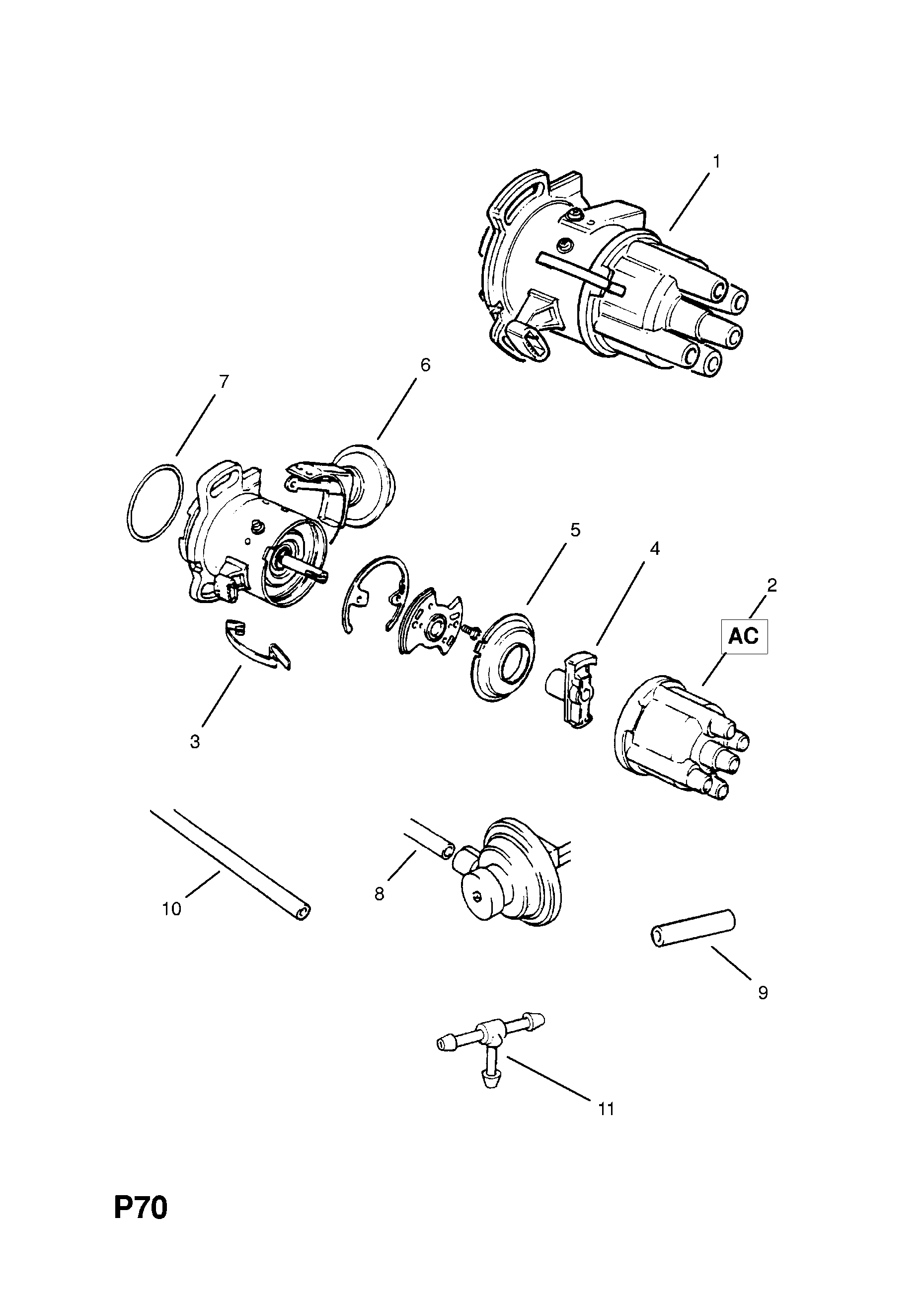 DISTRIBUTOR (CONTD.) <small><i>[16S[L16] PETROL ENGINE]</i></small>