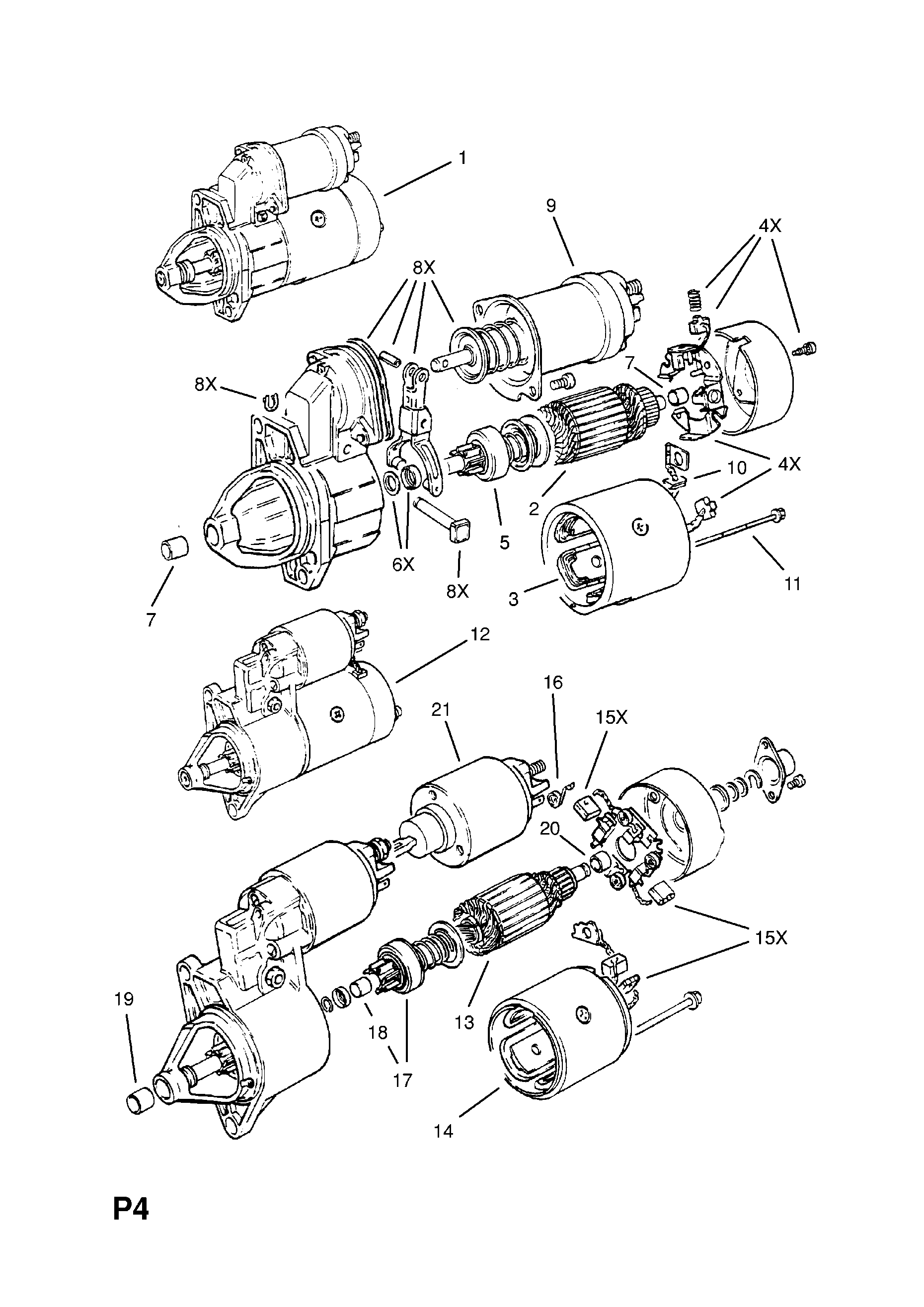 MOTOR DE ARRANQUE <small><i>[MOTORES A GASOLINA 12SOHC[L17],12STOHC[L84],12SOHV[L84],12SCOHV[L17]]</i></small>