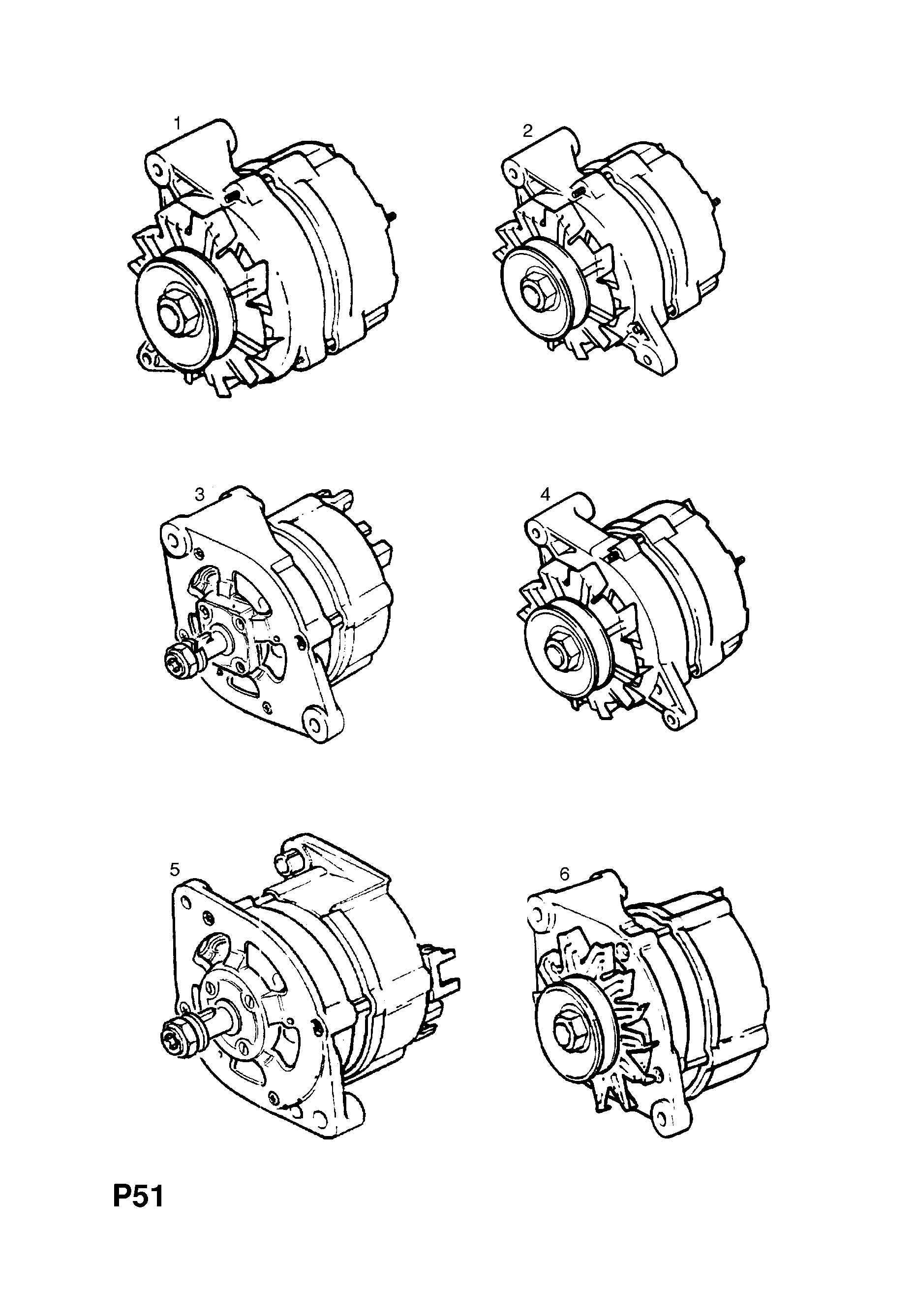 ALTERNATOR (EXCHANGE) (CONTD.) <small><i>[FOR VAUXHALL]</i></small>