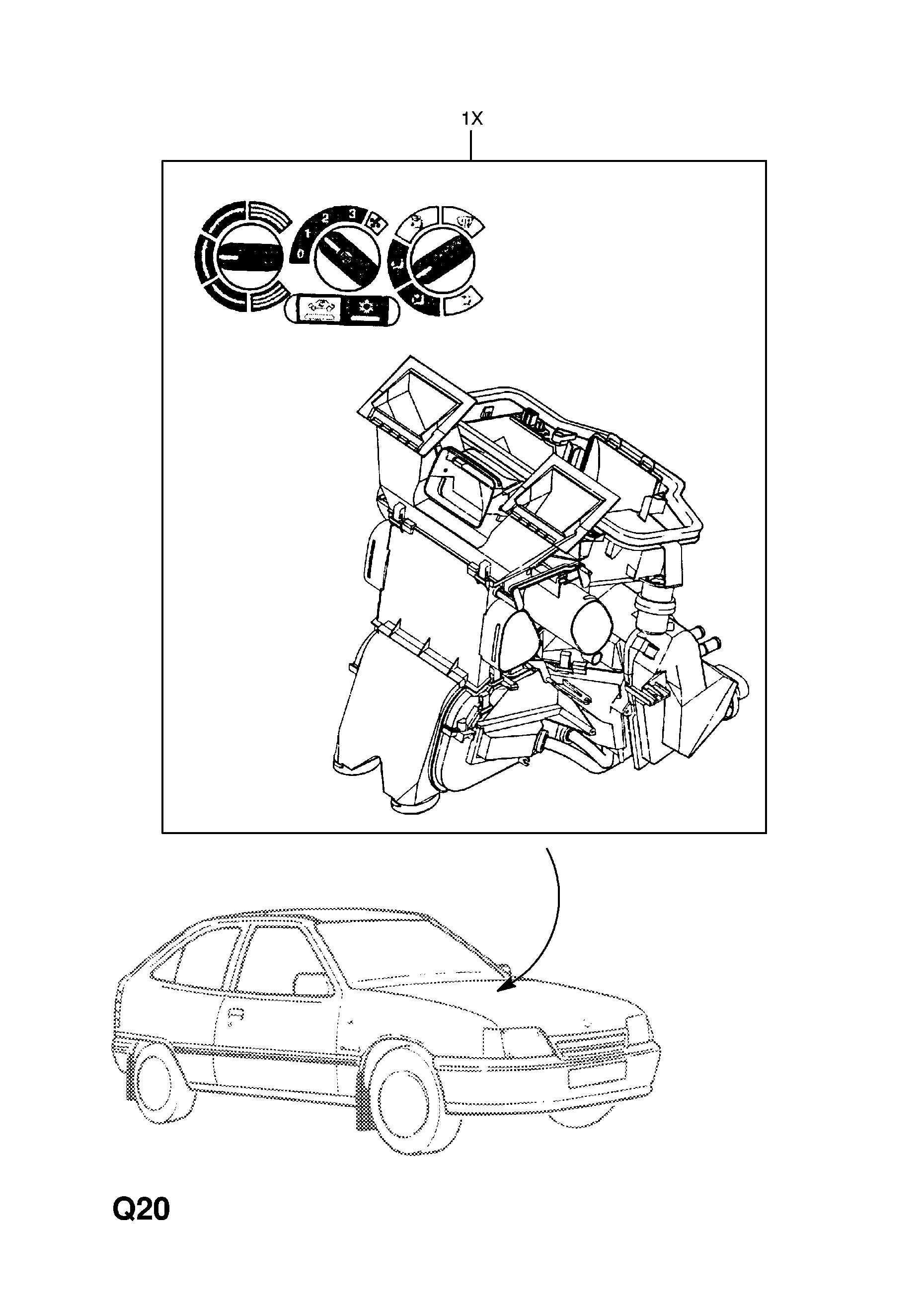 KLIMAANLAGE [AUSGEN.VAUXHALL] OPEL KADETTE-E