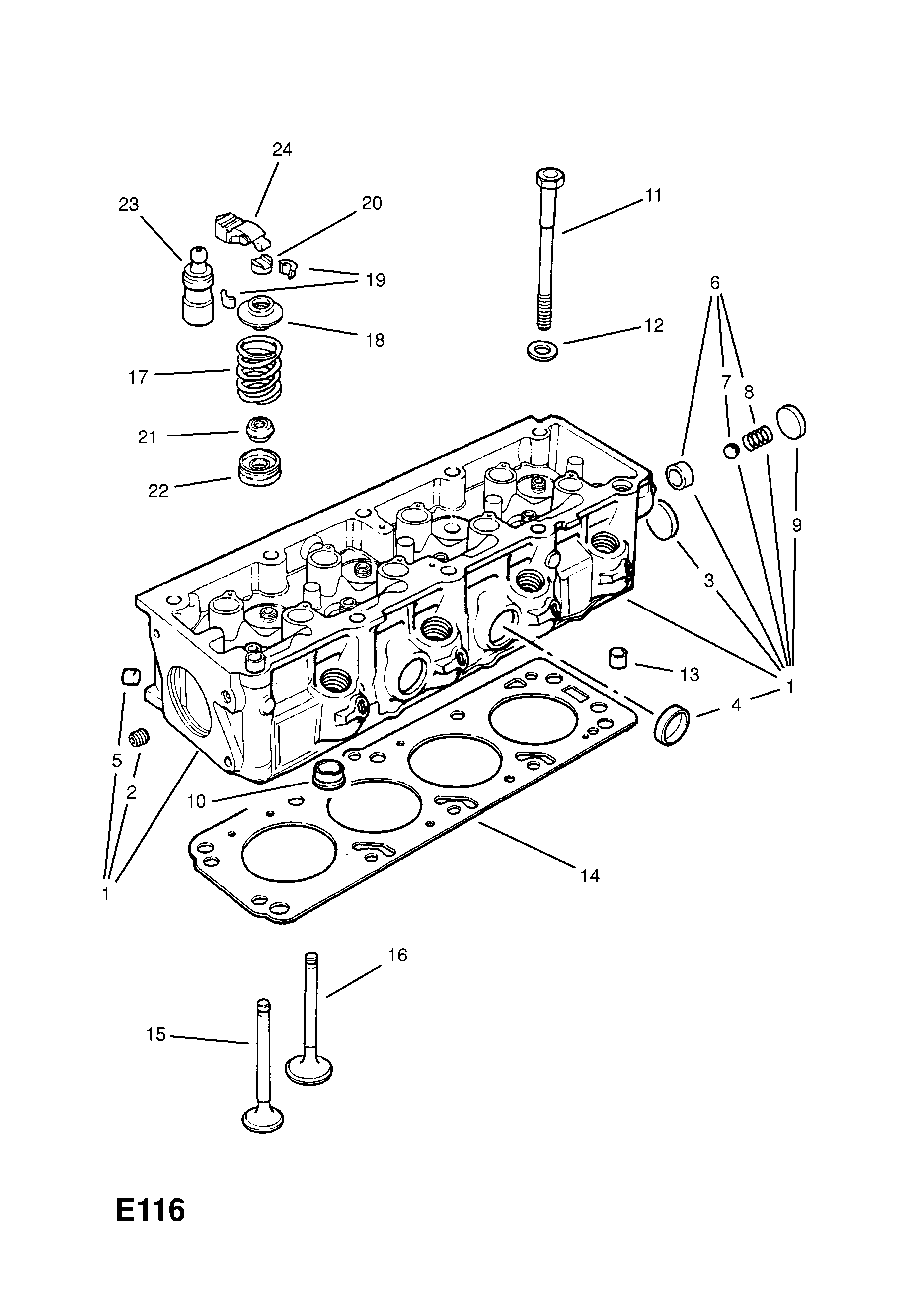 VALVES, INLET AND EXHAUST