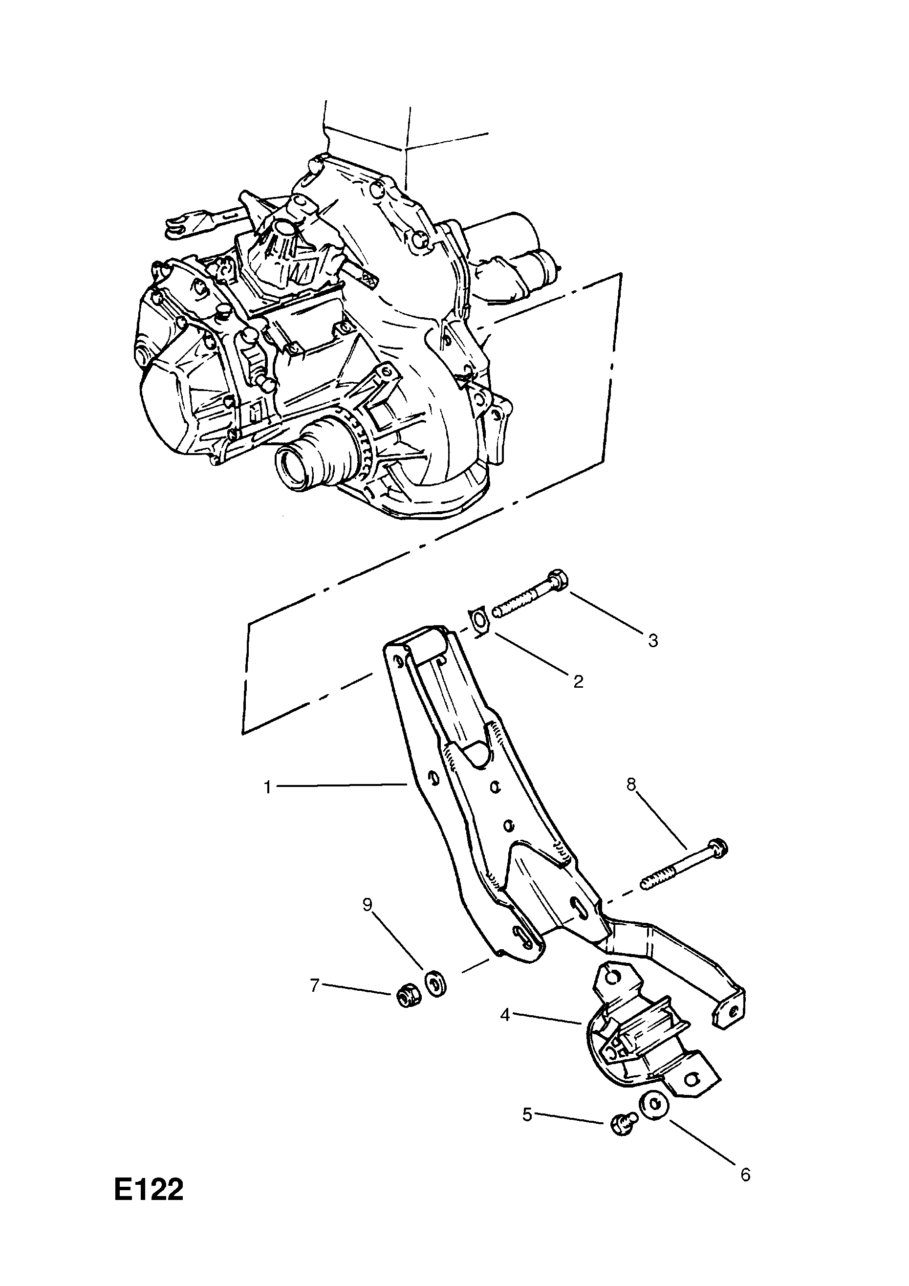 ENGINE MOUNTINGS (CONTD.) <small><i>[REAR MOUNTINGS]</i></small>