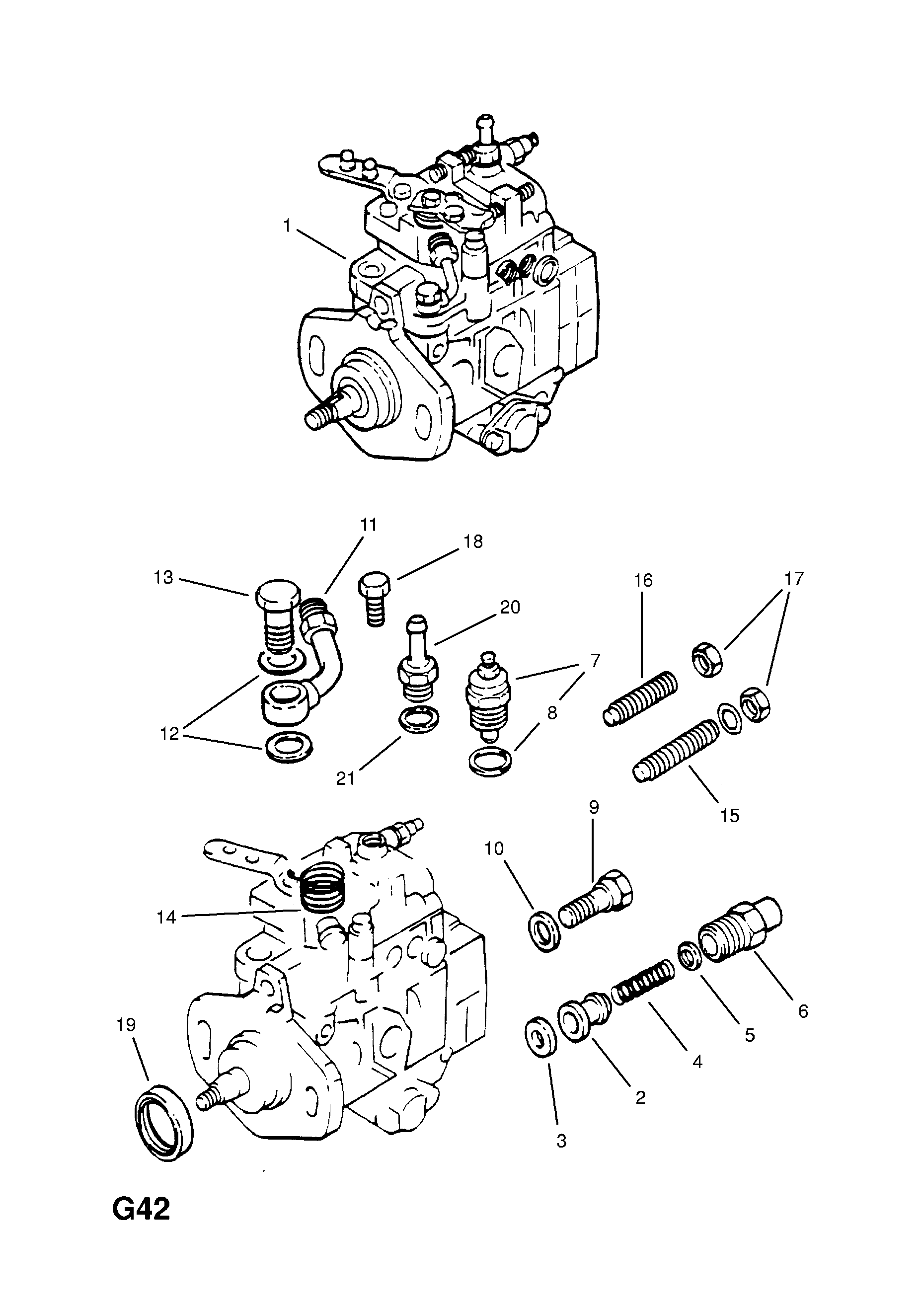 FUEL INJECTION PUMP (CONTD.) <small><i>[16DA[L53] DIESEL ENGINE (AUTOMATIC TRANSMISSION)]</i></small>