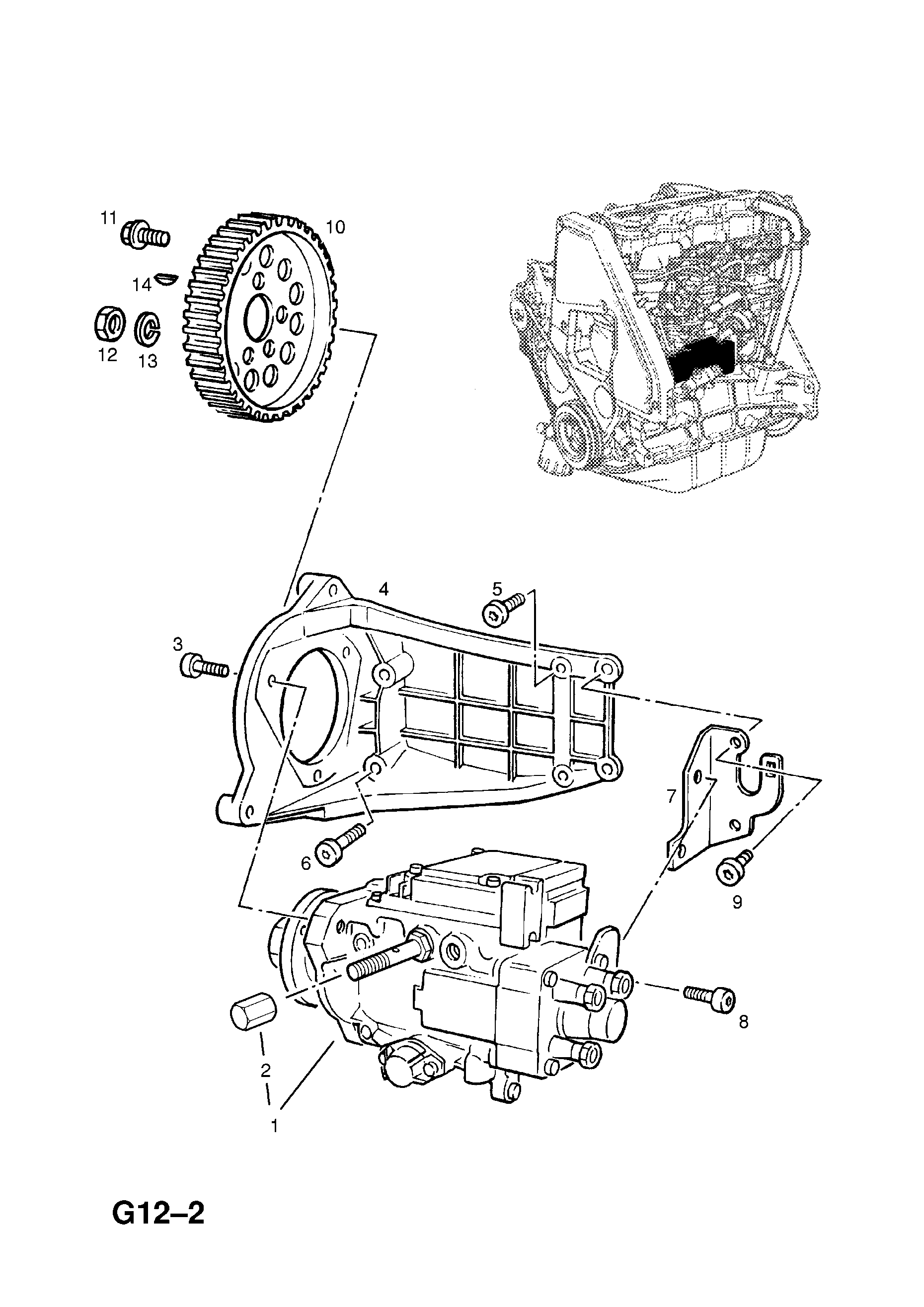 FUEL INJECTION PUMP (CONTD.) <small><i>[X17DTL[2H8] ENGINE]</i></small>