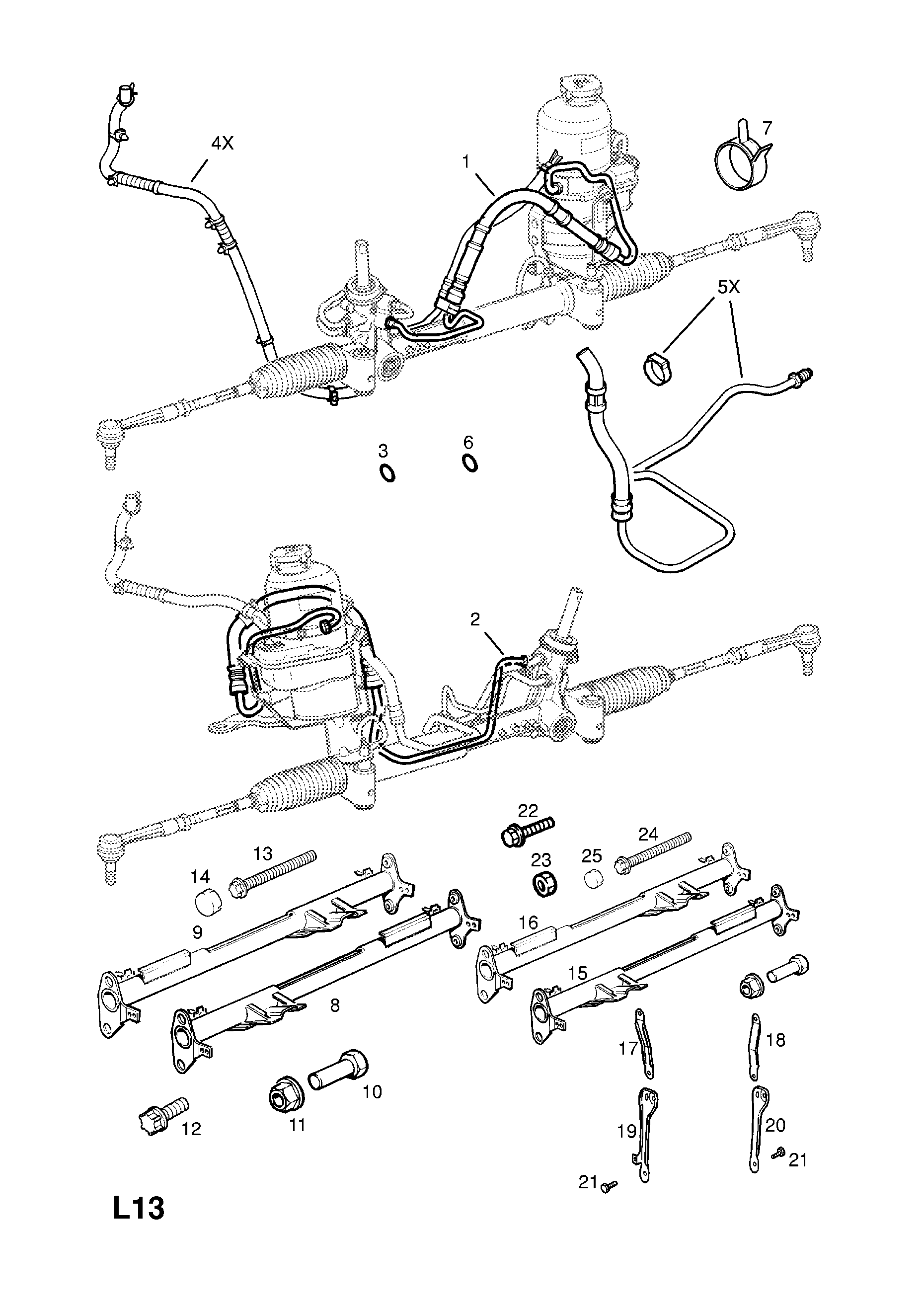 STEERING CROSSMEMBER <small><i>[CONVERTIBLE,COUPE (F67,F07)]</i></small>