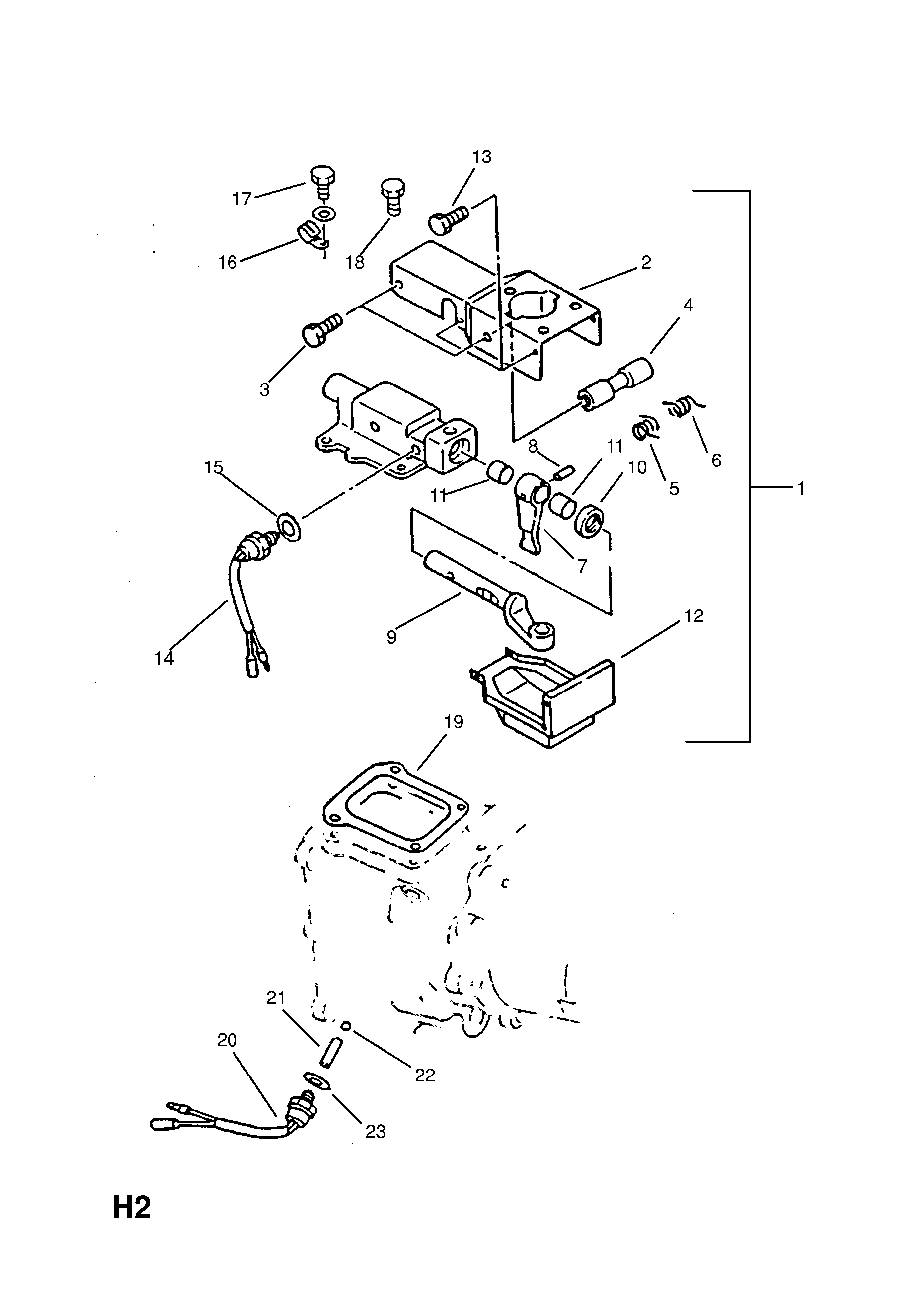 TRANSMISSION CASE AND COVERS (CONTD.) <small><i>[GEARSHIFT CONTROL]</i></small>