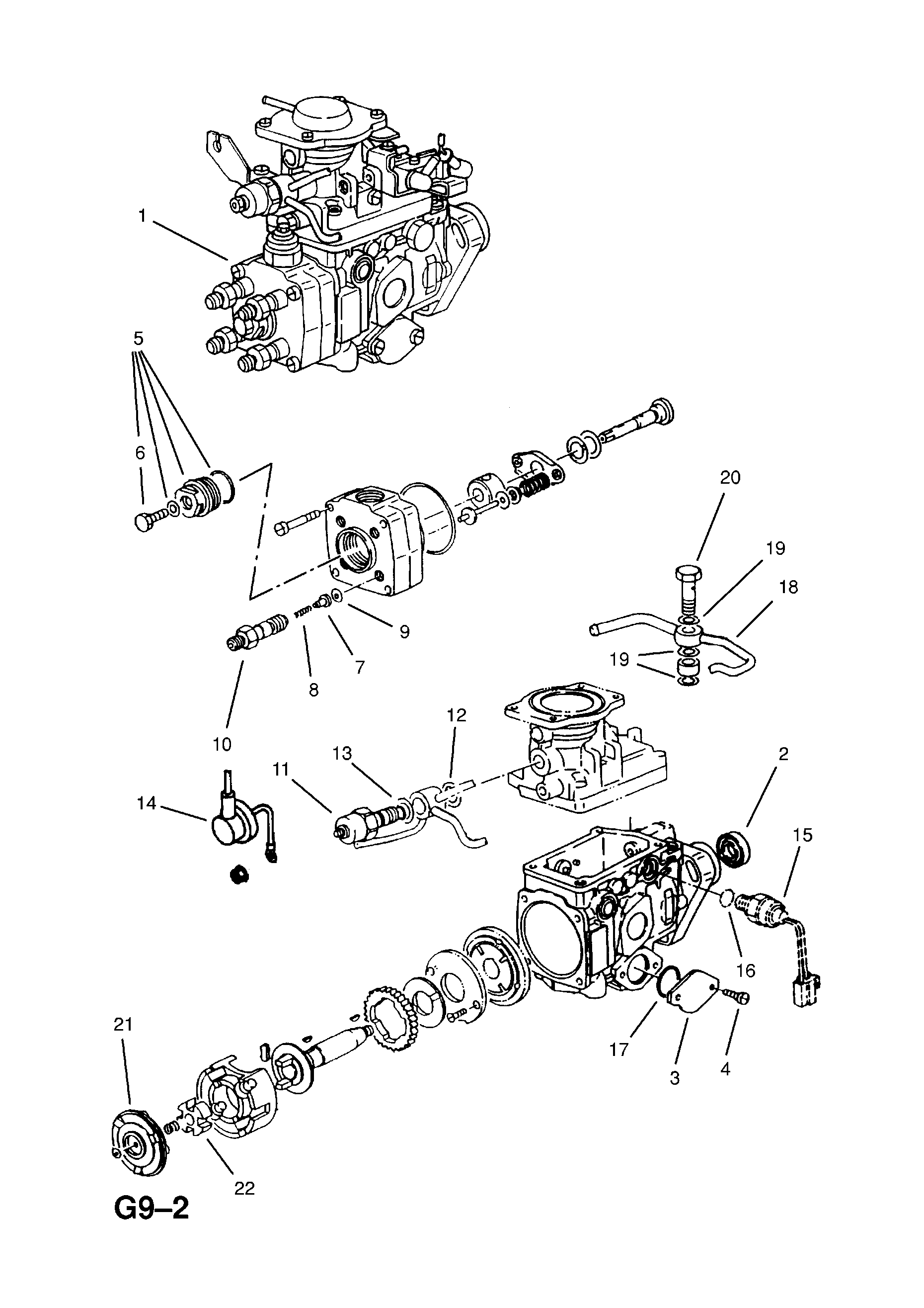 FUEL INJECTION PUMP (CONTD.) <small><i>[28TD DIESEL ENGINE -SV799999]</i></small>
