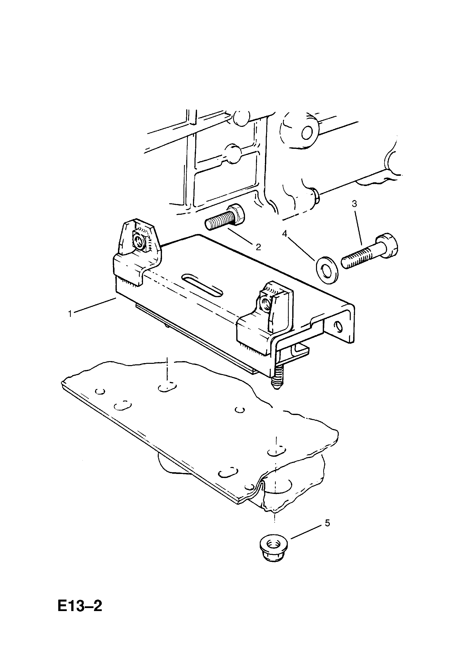 ENGINE MOUNTING (CONTD.) <small><i>[REAR MOUNTINGS]</i></small>