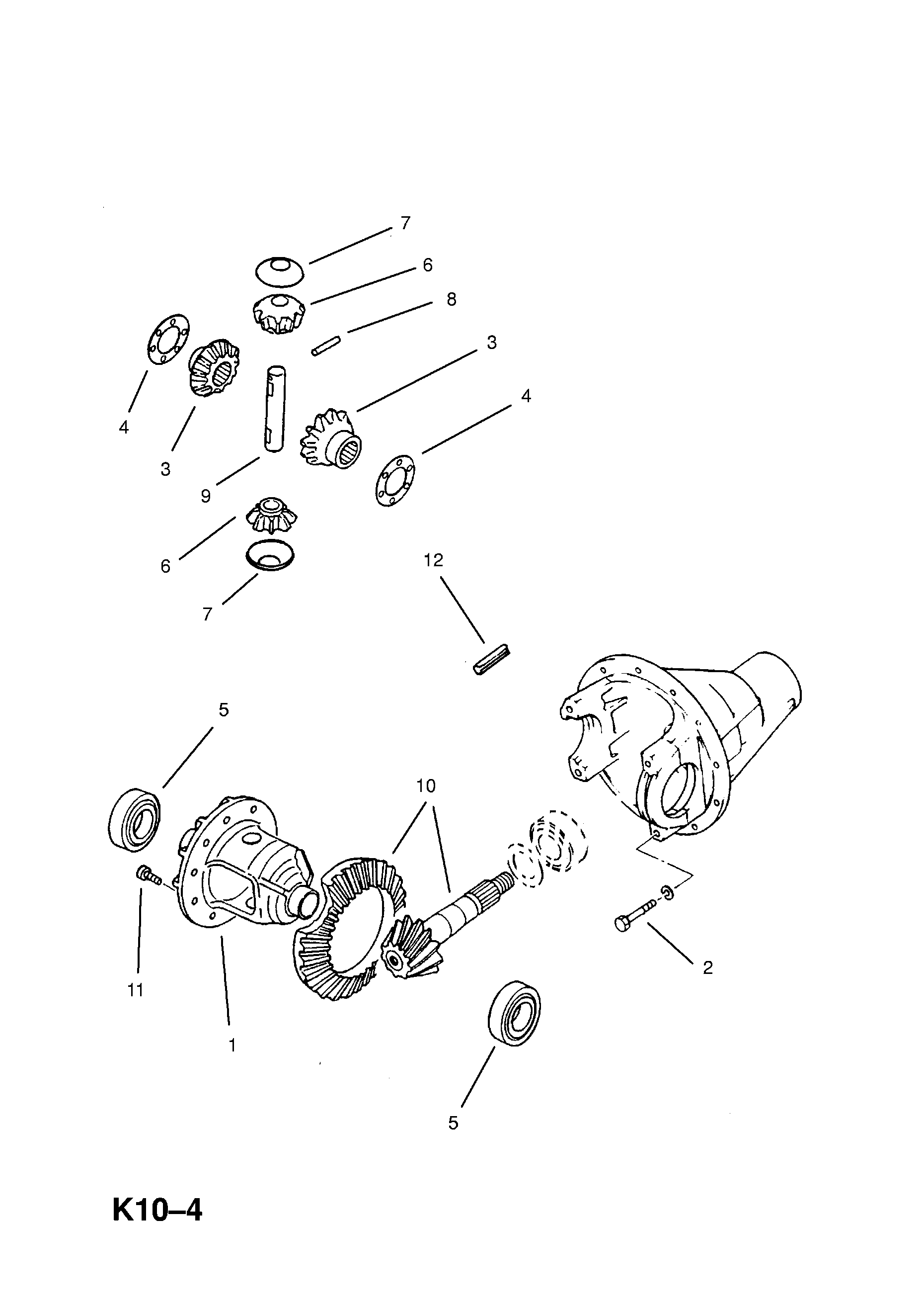 FRONT AXLE DIFFERENTIAL