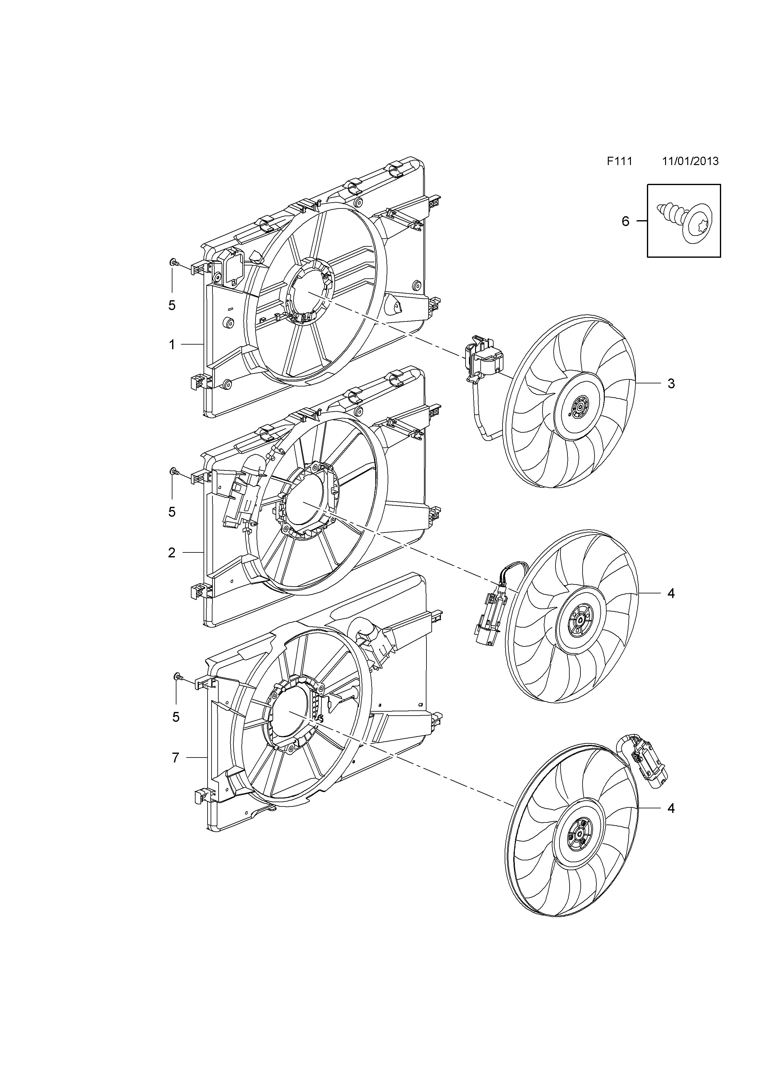 FAN AND DRIVE <small><i>[DIESEL ENGINES]</i></small>