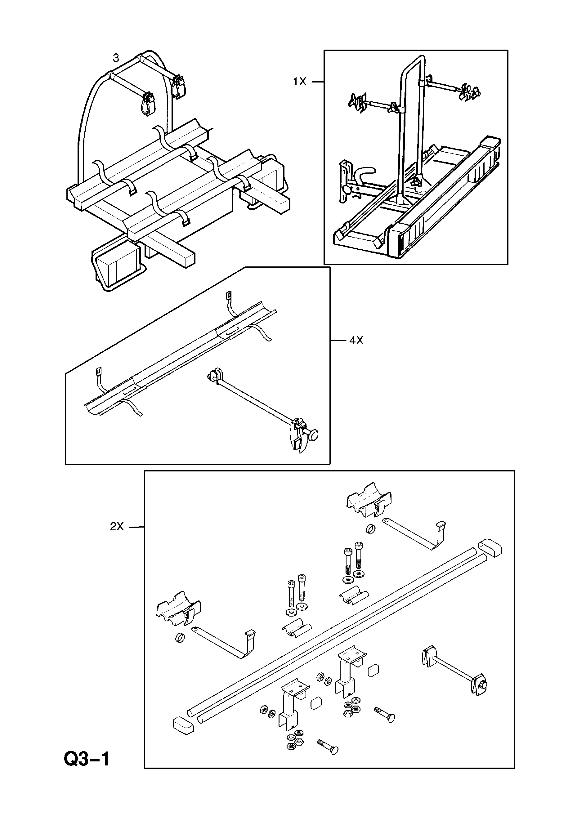 REAR MOUNTED CARRIER SYSTEM