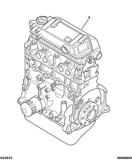 ENGINE için Peugeot 306 306 RESTYL