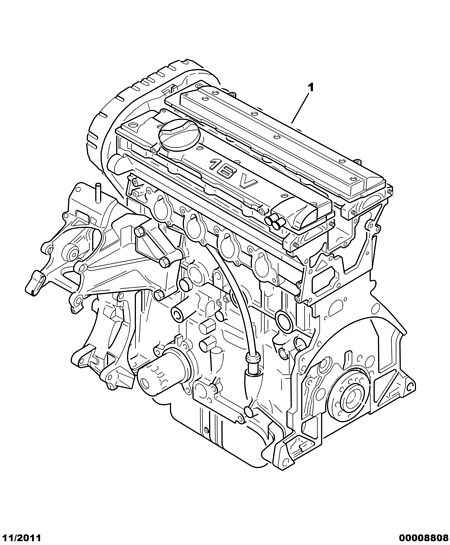 ENGINE pre Peugeot 306 306 RESTYL