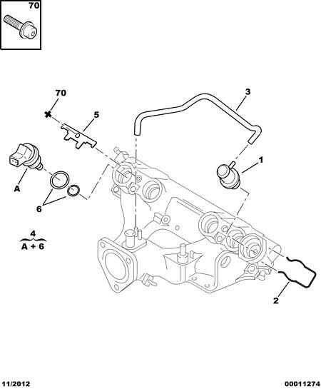PIPE SET INJECTOR for Peugeot 406 406