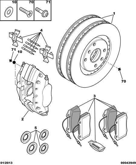 FRONT BRAKES DISC CALIPER FRICTION PAD voor Peugeot 406 406