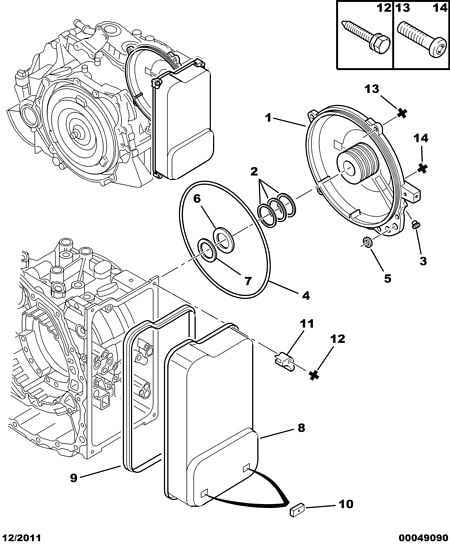 GEARBOX HOUSING AND FIXING 为了 Peugeot 406 406
