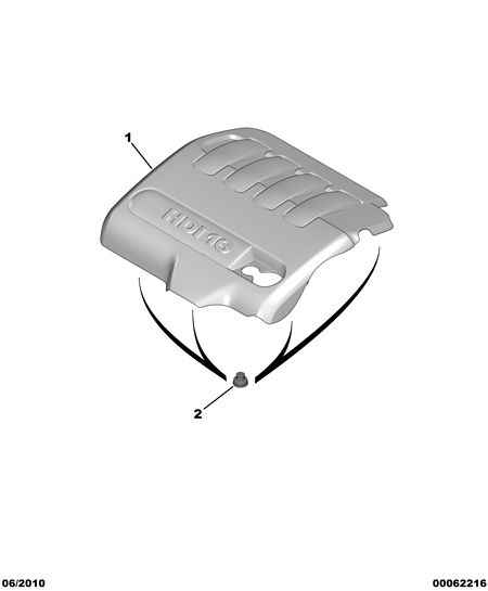 ENGINE COVER for Peugeot 508 508