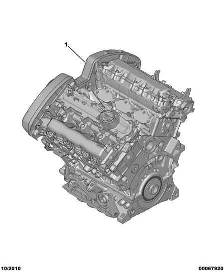 ENGINE jaoks Peugeot 406 406