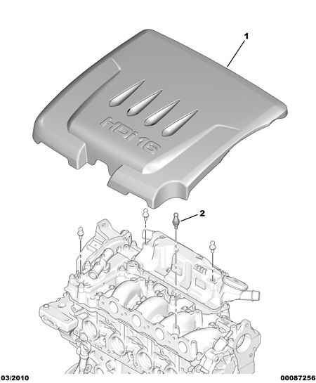ENGINE COVER for Peugeot 508 508