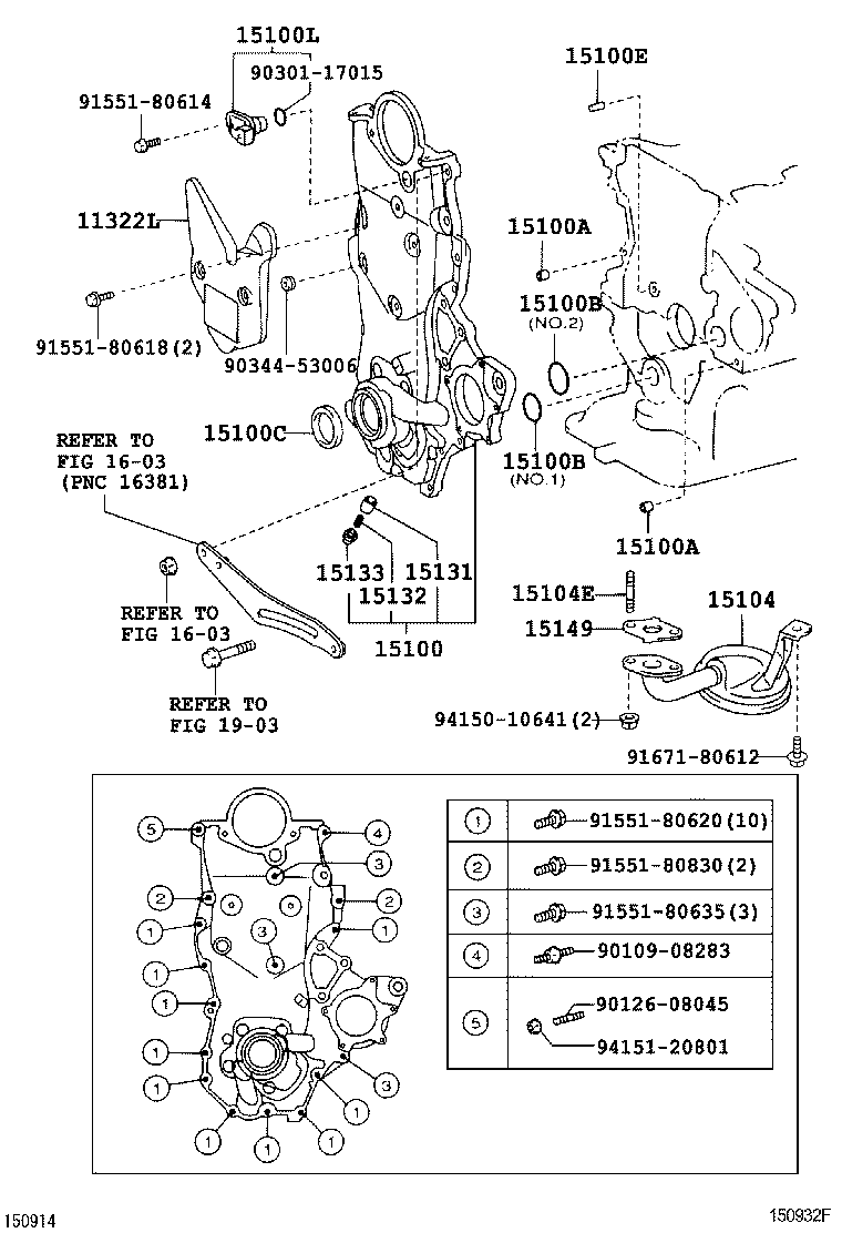 ENGINE OIL PUMP TOYOTA COROLLA [CDE120,NDE120,ZZE12] (EUROPE)