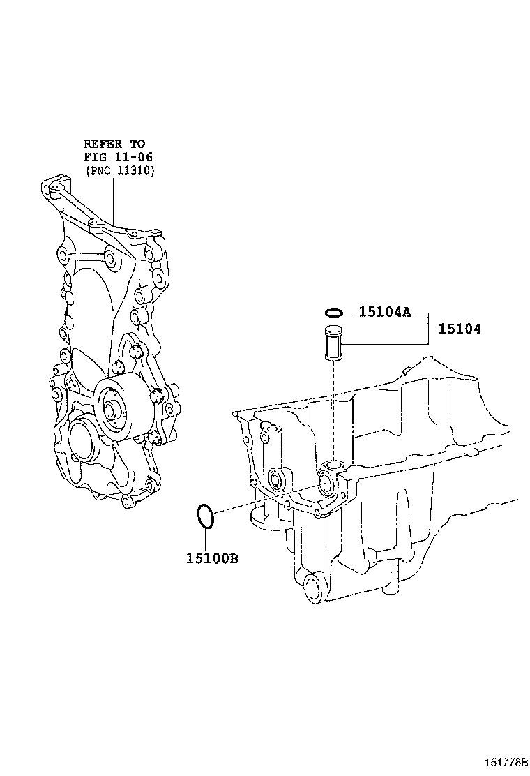 ENGINE OIL PUMP TOYOTA ETIOS [NGK1,NUK1] (ASIA and MIDDLE EAST)