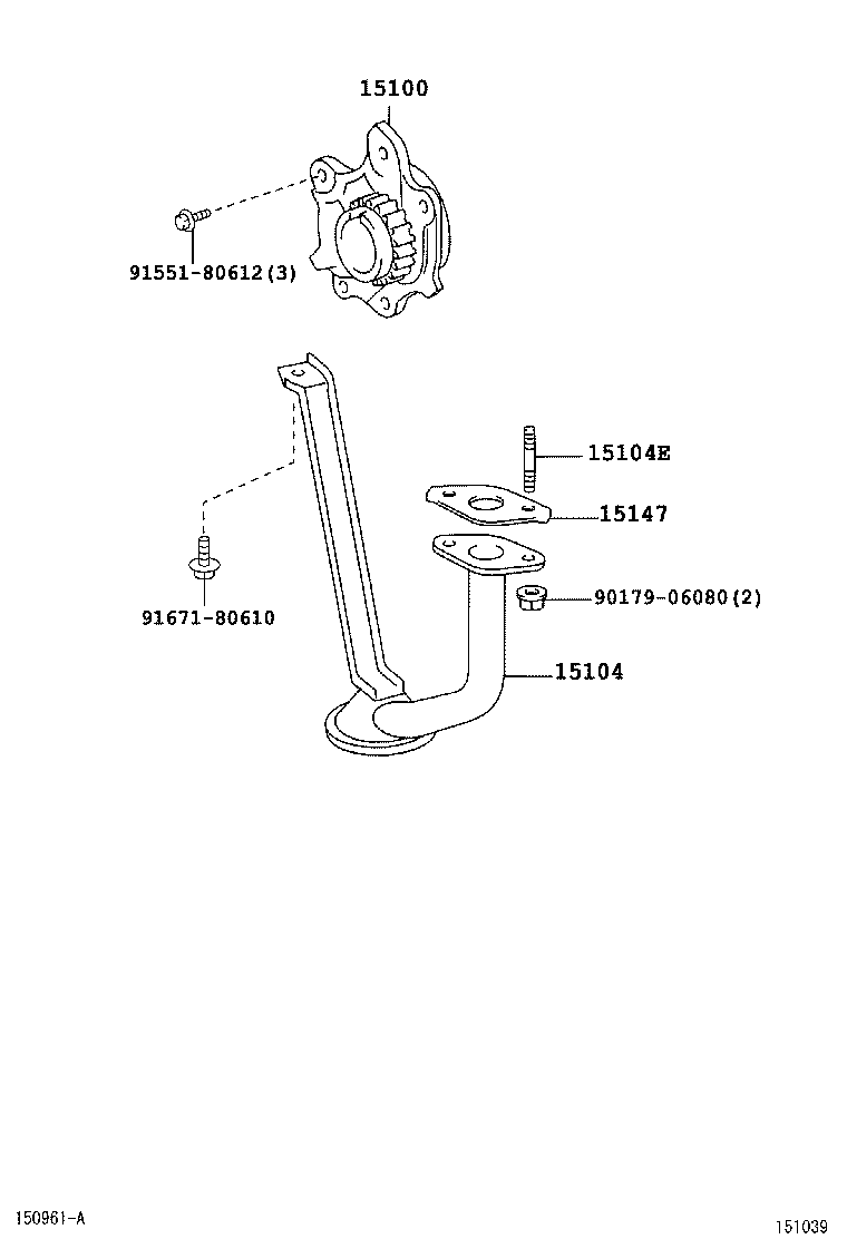 ENGINE OIL PUMP TOYOTA YARIS [KSP90,NLP90,NSP90,SCP90] (NORTH AMERICA)