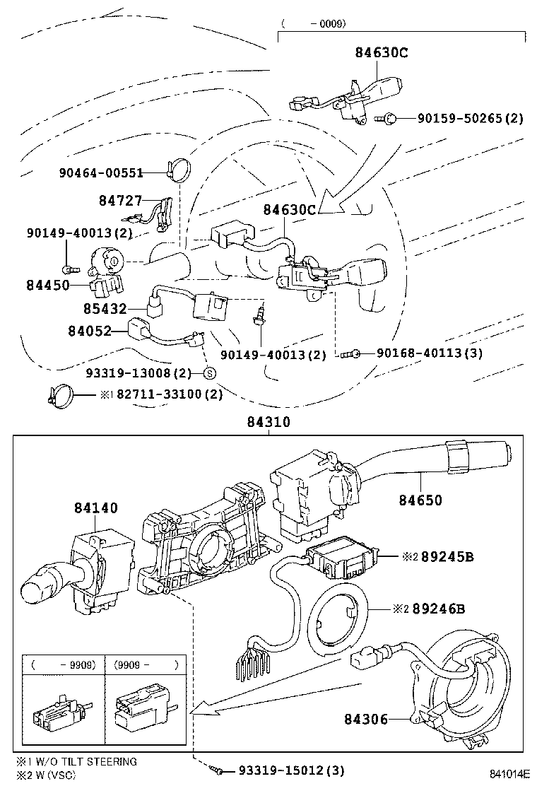 SWITCH & RELAY & SWITCH ILLUST NO. 5 OF 6(97060409) ] TOYOTA